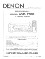 Denon AVR-1700-Service-Manual 